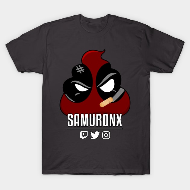 SamuRonX DeadPoop Logo T-Shirt by SamuRonX